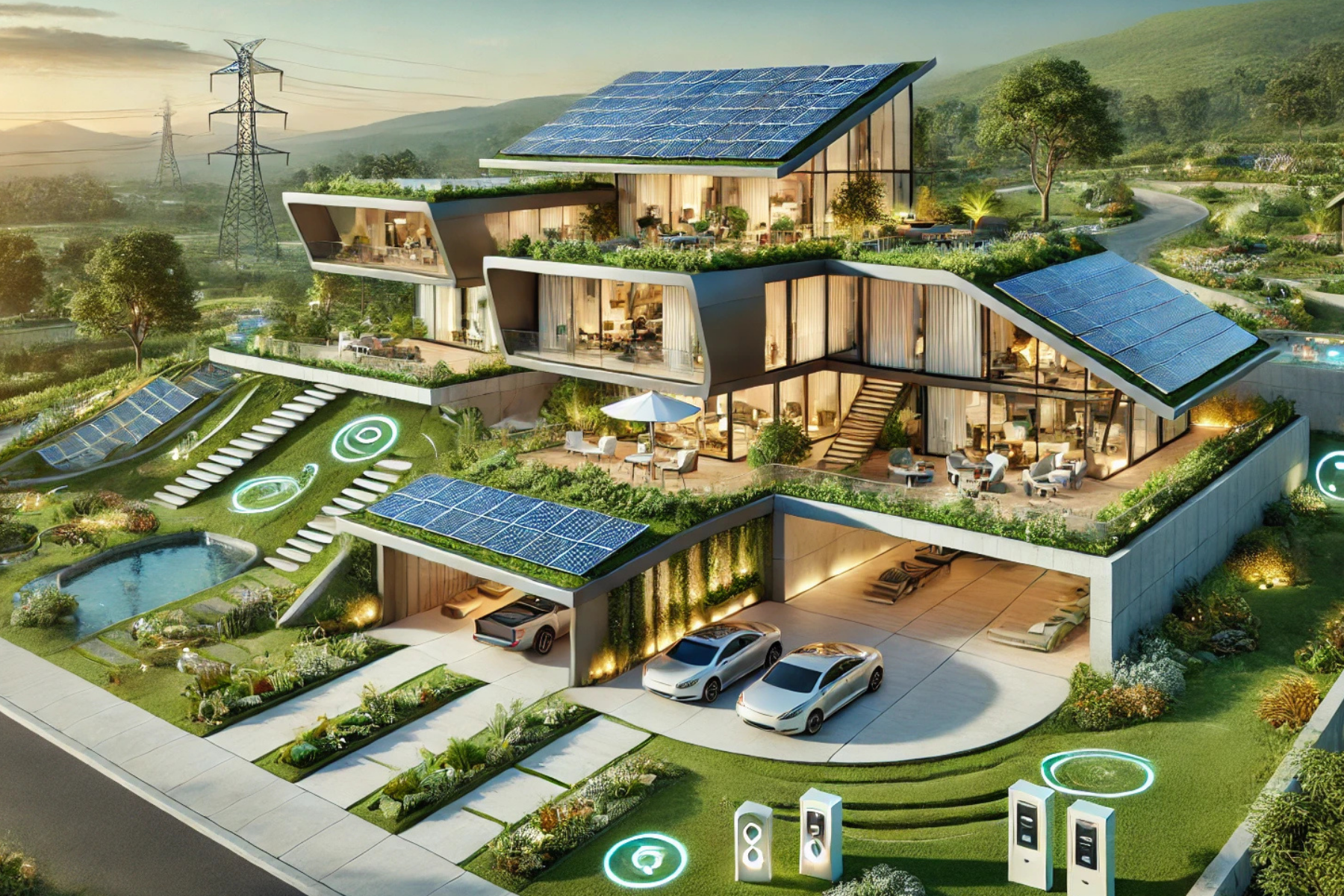 Solar Energy Powered Homes