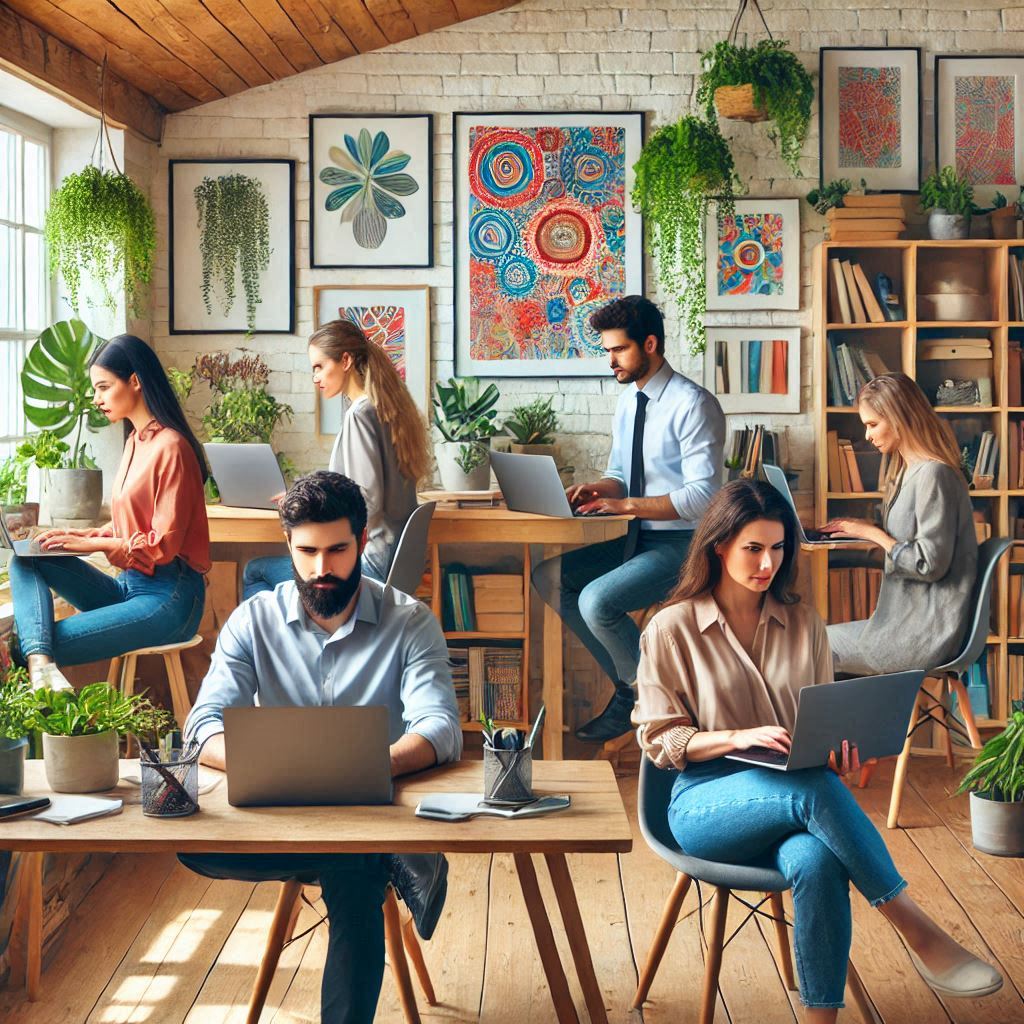 Remote Work and Digitization Image